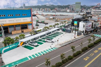 U-POWER 基隆中山站正式開幕 首座 360kW 超高速充電站 X 航運樞紐基隆市 X 自動充電功能上線